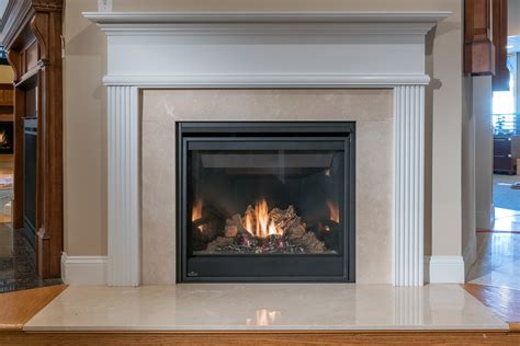 Marble Mantel Fireplace Installation | Anderson Fireplace | Anderson Fireplace