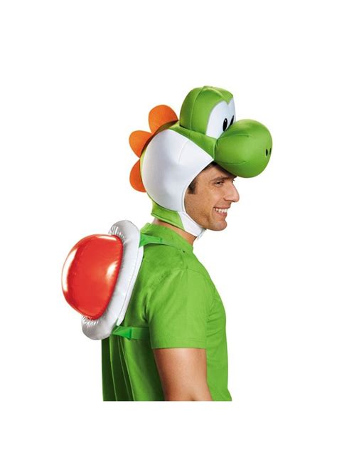 Yoshi Mens Super Mario Accessory Kit - Video Game Costumes