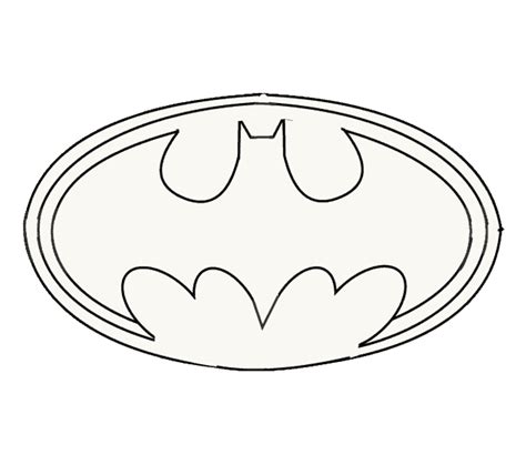 Batman Symbol Drawing Easy