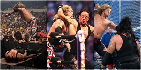 Every Major Edge vs. The Undertaker Match, Ranked From Worst To Best