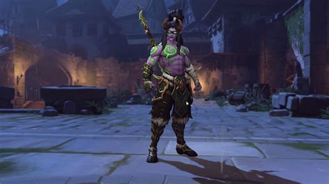 Genji Illidan skin showcase :D : r/Overwatch