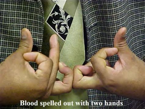 Bloods Gang Signs: What They Mean and How to identify | Gangsigns.org