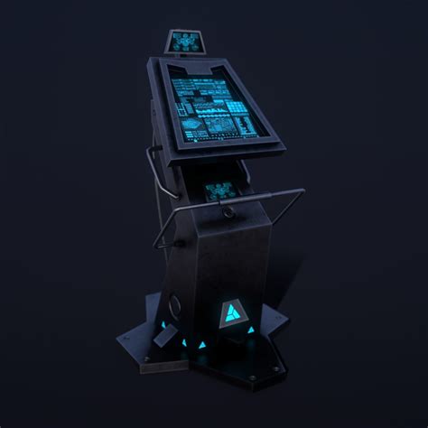 Sci-Fi Console-Computer Pack 3D Model Collection | CGTrader