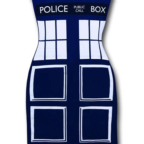 Doctor Who Tardis Costume Tank Dress