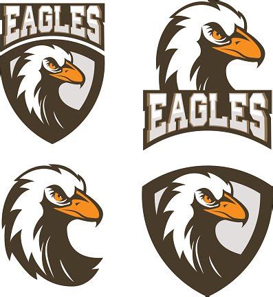 Eagles. Sport Team Or Club Emblem Template. Stock Vector | Royalty-Free | FreeImages