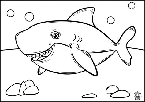 Sea Creatures Coloring Pages For Preschoolers