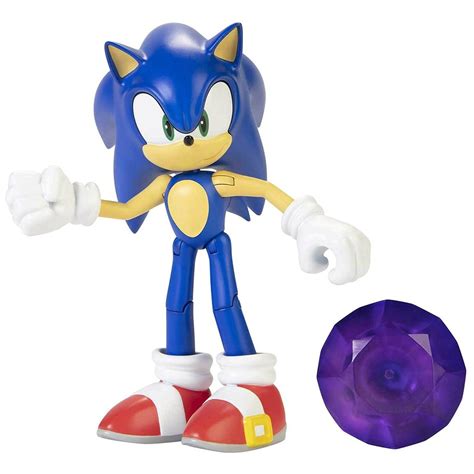 Sonic the Hedgehog 4-Inch Action Figures with Accessory Wave 3 Case