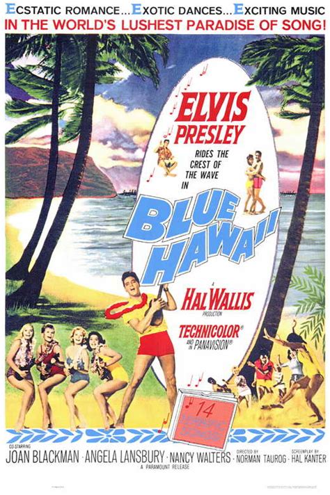 Blue Hawaii Movie Posters From Movie Poster Shop