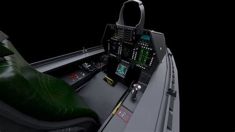 F-22 COCKPIT 3D model | CGTrader