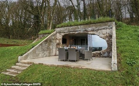 World War Two bunker is converted into a luxury £350-a-night underground holiday home in Dorset