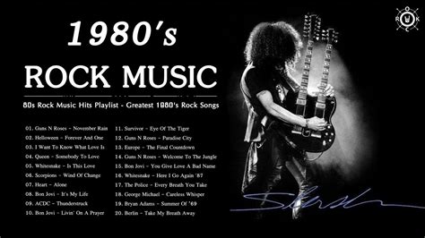 80s Rock Music Hits Playlist | Greatest 1980's Rock Songs - YouTube