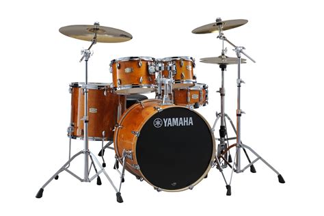 Buy Yamaha Stage Custom Birch 5pc Drum Shell Pack - 20" Kick, Honey Amber Online at desertcartQATAR