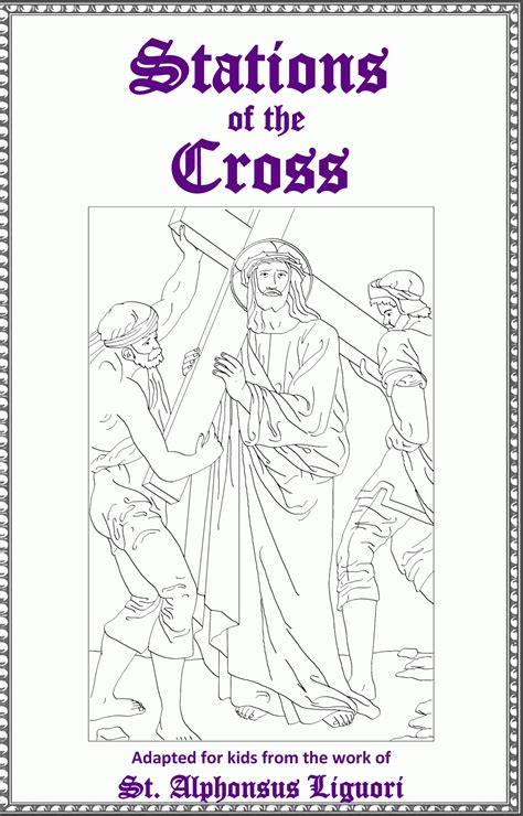 Stations Of The Cross Printables For Kids