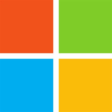 Microsoft Logo Transparent Background - PNG Play