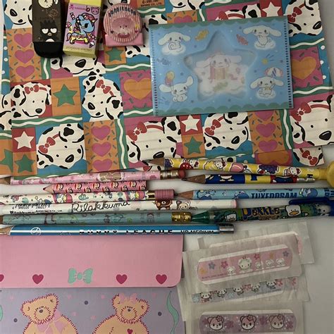 Rare Sanrio characters merch. Comes with bandaids,... - Depop