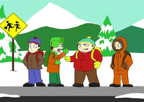 South Park - Bus Stop by 49ersrule07 on DeviantArt