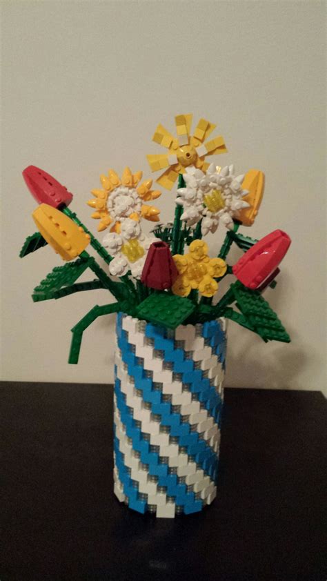 Lego Flower Vase at Amanda Watson blog