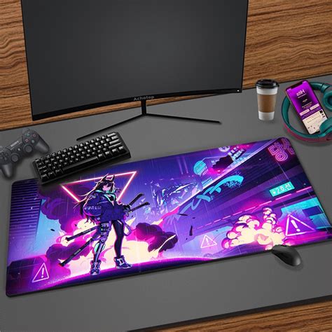 Arknights Extra Large CM Gaming Mouse Pad Computer Gamer Laptop Keyboard Carpet Mouse Mat Anime ...