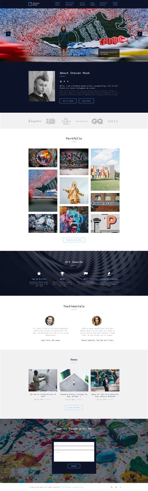 38 Great Best free wordpress theme for graphic design portfolio With Creative Desiign | In ...