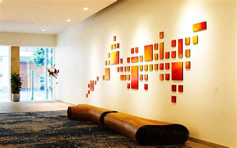 'SAN FRANCISCO SUNSET' | Commercial Wall Sculpture | Art Installation ...