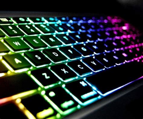 Rainbow Backlit Keyboard