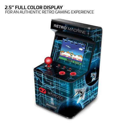 My Arcade Retro Arcade Machine X Playable Mini Arcade 300 Retro Style Games Built ...