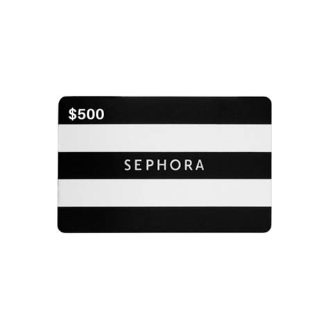 $500 Sephora Gift Card | Promotional Giveaway Donation | PG100003 | Prize for Purpose