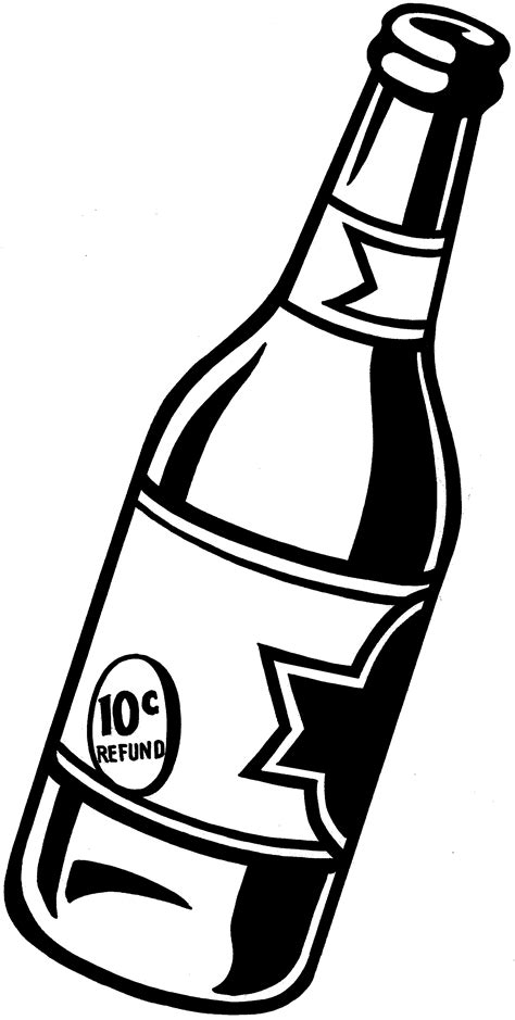 Beer Bottle Vector Png - Clip Art Library