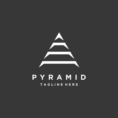 Pyramid logo design template vector icon 19604156 Vector Art at Vecteezy