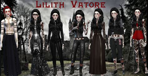 Vampire Sims 4 CC Outfits