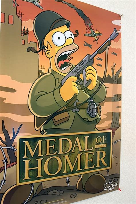 The Simpsons Game (2007) levels posters : r/simpsonsgames