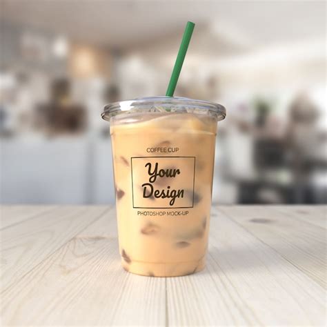 Milk Tea Cup Mockup