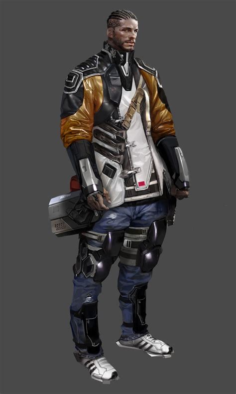 Sci Fi Character Concept Art