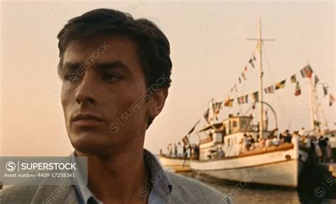 ALAIN DELON in PURPLE NOON (1960) -Original title: PLEIN SOLEIL-, directed by RENE CLEMENT ...