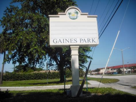 Gaines Park – West Palm Beach Parks