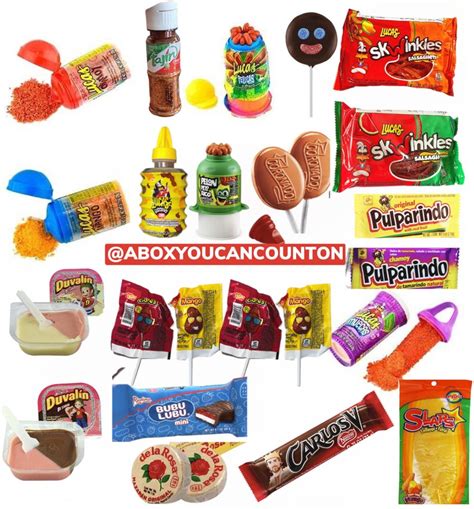 Mexican Candy 25 Pieces Sour Candy Assorted Candy Tiktok - Etsy