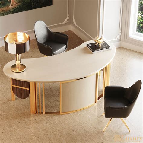 Farelli Luxury Office Desk - Luxury Furniture Company