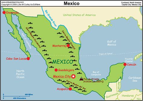 Mexico Map - EdWare