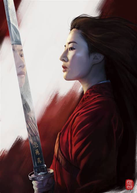 Mulan Live Action Fan art by MAIIMOU on DeviantArt