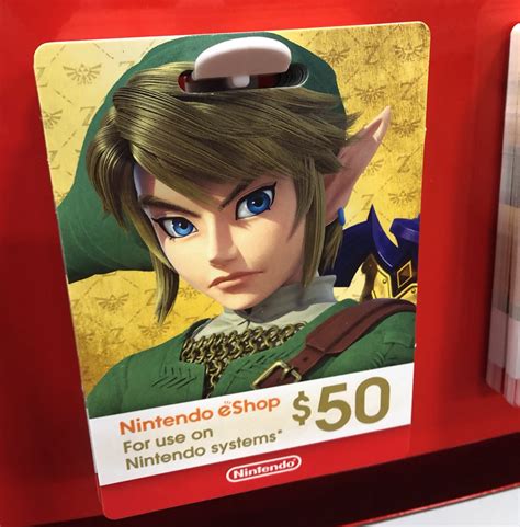 Nintendo eShop Prepaid Cards Featuring Link Appear In North America – NintendoSoup