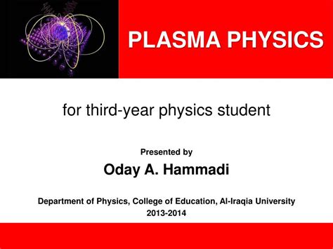 PPT - PLASMA PHYSICS PowerPoint Presentation, free download - ID:1586804