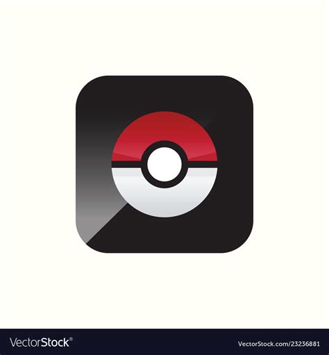 Pokemon logo template Royalty Free Vector Image