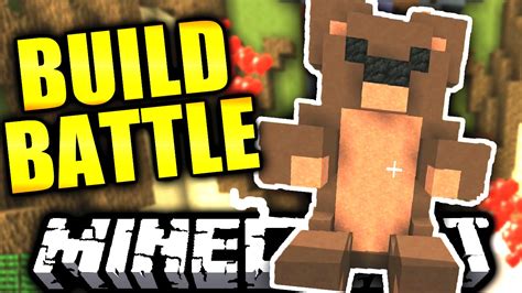 TEDDY BEAR! - Minecraft BUILD BATTLE #10 - YouTube