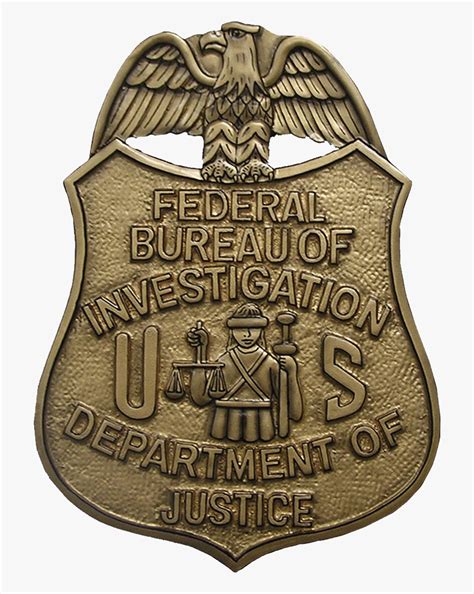 Fbi Badge Png - Special Agent Badges Png , Free Transparent Clipart - ClipartKey