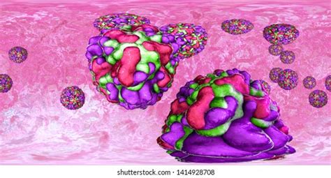 Toilet Microbes Conceptual 3d Illustration Transmission Stock Illustration 1389420896