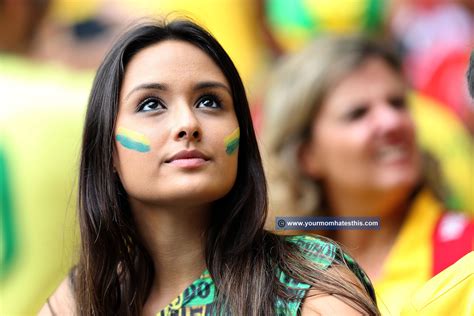 Beautiful Fans of Brazil – World Cup 2014