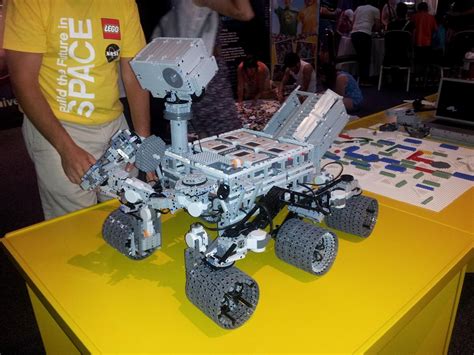 NASA's Curiosity Just Got Bricked! Working LEGO Mars Rover Ready for Exploration « Construction ...