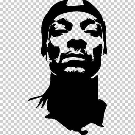 Snoop Dogg Musician Stencil PNG, Clipart, Beard, Beautiful, Black And White, Celebrities, Decal ...