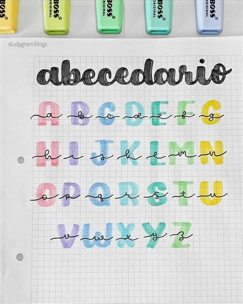 Lettering Letras Bonitas Y Faciles Tipos De Letras Abecedario 86010 ...