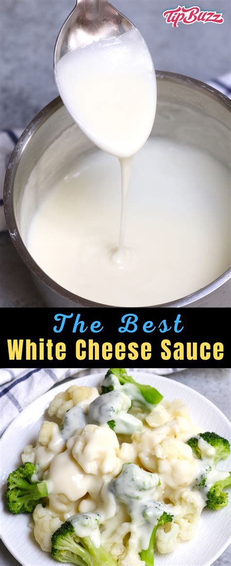 White Cheese Sauce (From Scratch) - TipBuzz